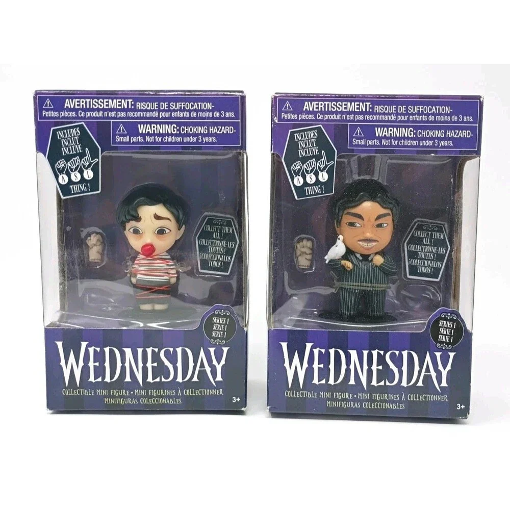 Wednesday Collectible Animation Mini Figurines Series 1 Boxed Set